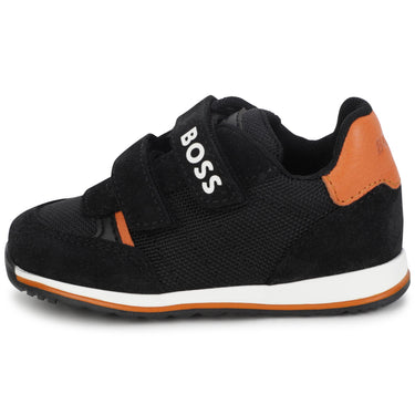 Tenis BOSS negros para bebes